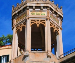 Villino Favaloro, particolare, Palermo