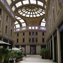Galleria Vittorio Emanuele III, interno, Messina