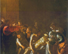 Caravaggio, Resurrezione di Lazzaro
