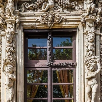 Palazzo Biscari, particolare dell&#039;esterno, Catania